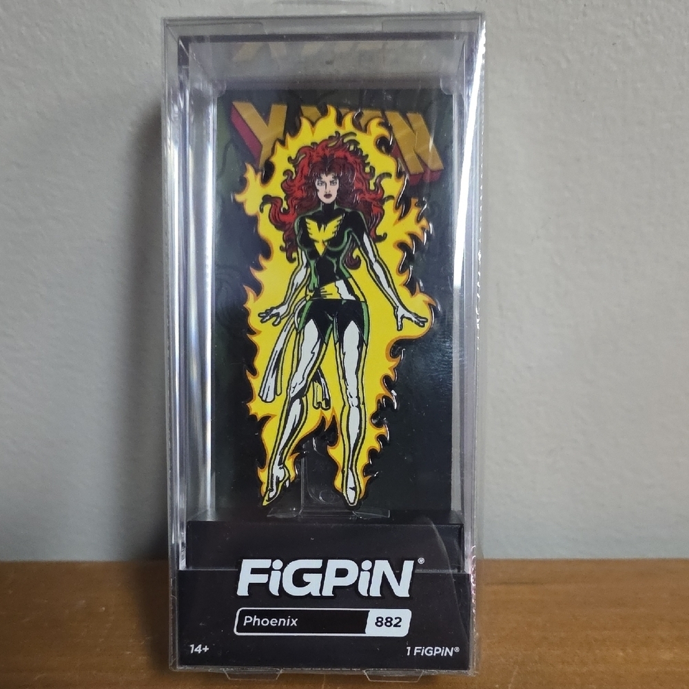 FiGPiN Phoenix Collectible Pin - Black and Yellow